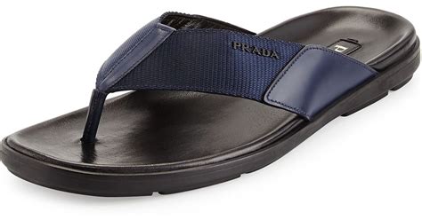 prada flip flops herren|prada men's moccasins.